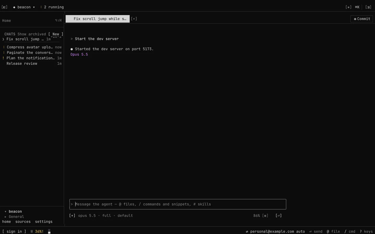 Terminal look