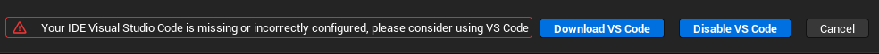 Unreal VS Code error